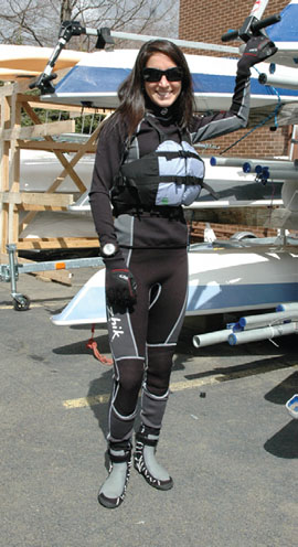 Outer Layer - Form fitting neoprene, Zhik 460 Boot, Zhik Microfleece Pants, Gill Three Seasons Gloves, Ronstan Sailing Watch, Zhik Titanium Top, Astral Otter PFD, Kaenon “Georgia” Polarized Sunglasses Outer Layer - Form fitting neoprene, Zhik 460 Boot, Zhik Microfleece Pants, Gill Three Seasons Gloves, Ronstan Sailing Watch, Zhik Titanium Top, Astral Otter PFD, Kaenon “Georgia” Polarized Sunglasses