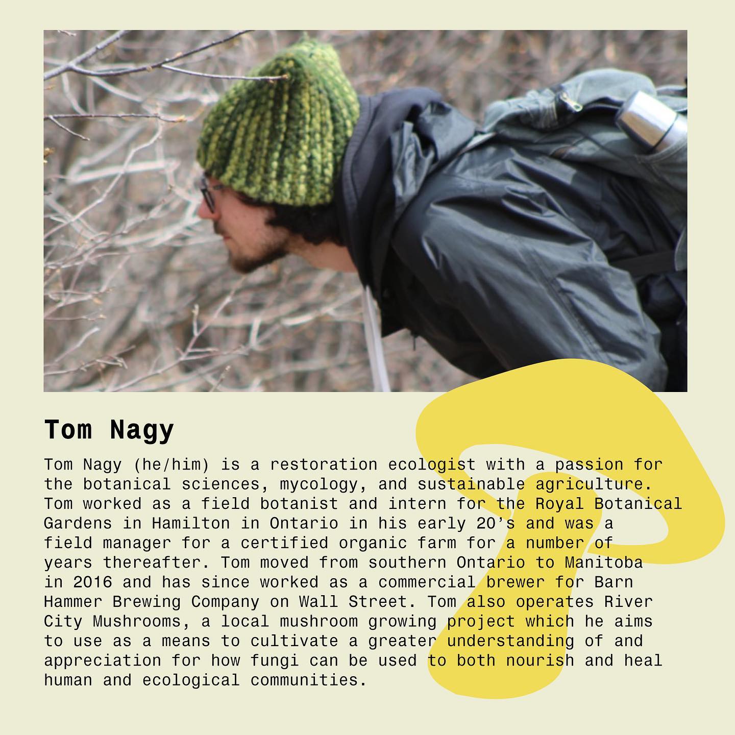 Ecologist Tom Nagy