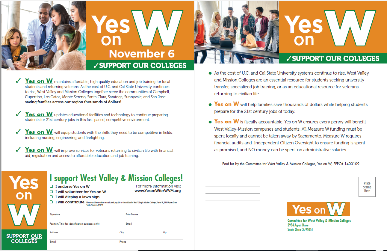 About Measure W Flyer