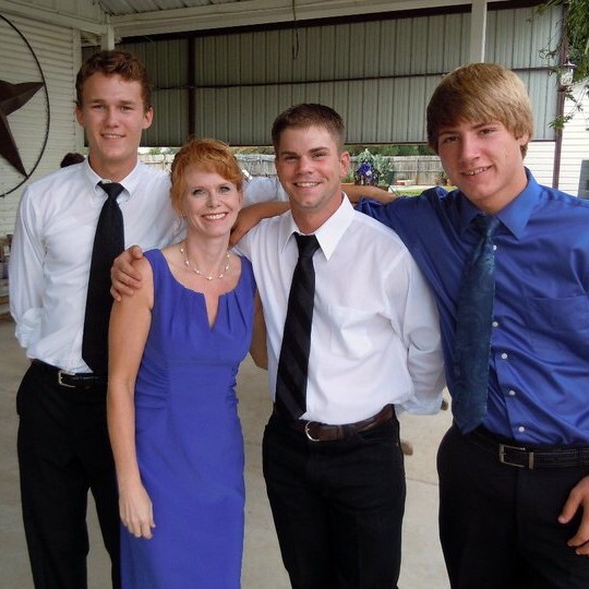 Photo of Corrie Kielty and her children