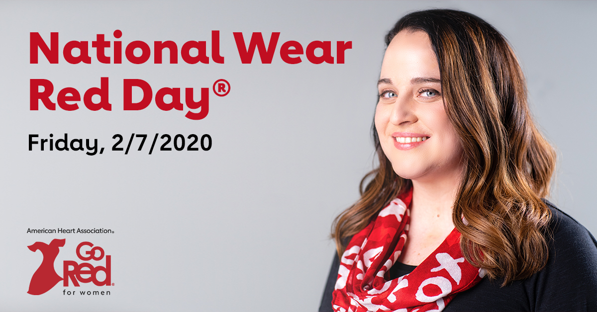 national wear red day friday feb 7 2020