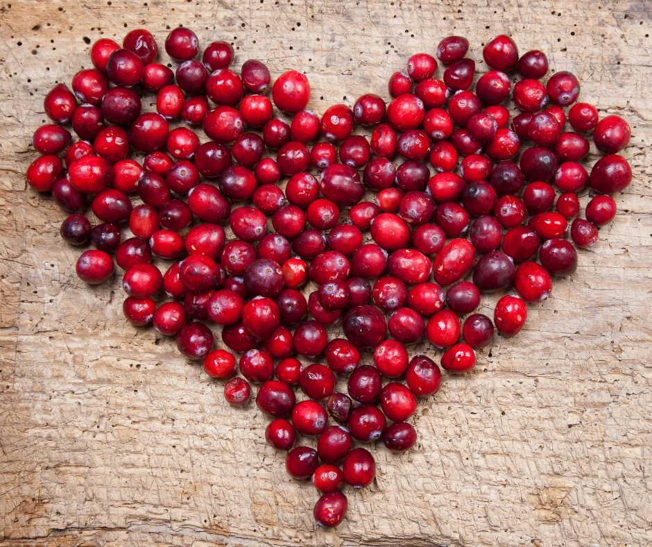 Cranberry heart