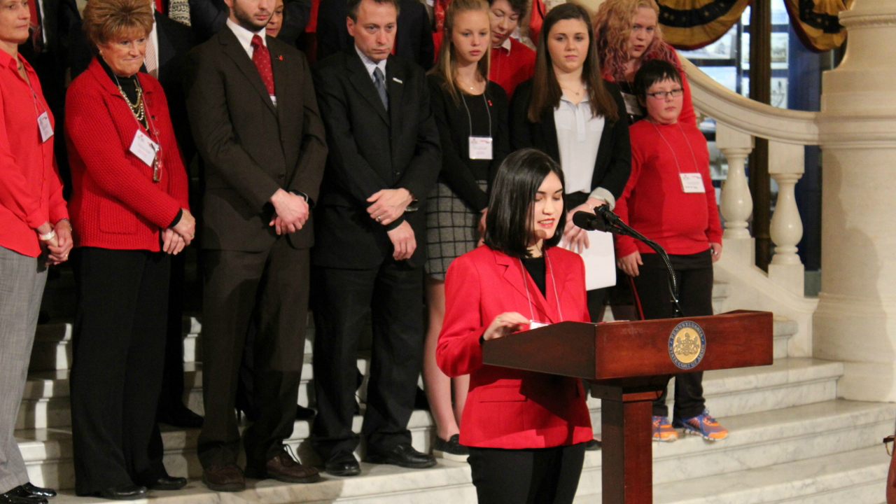 group of people at capitol