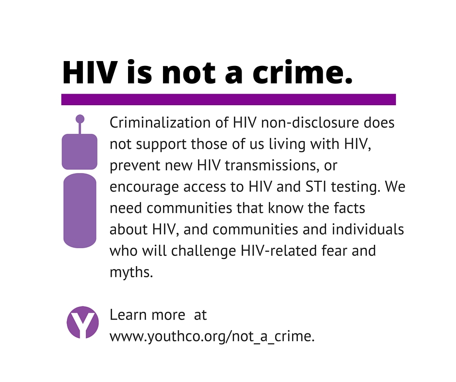 HIV is not a crime