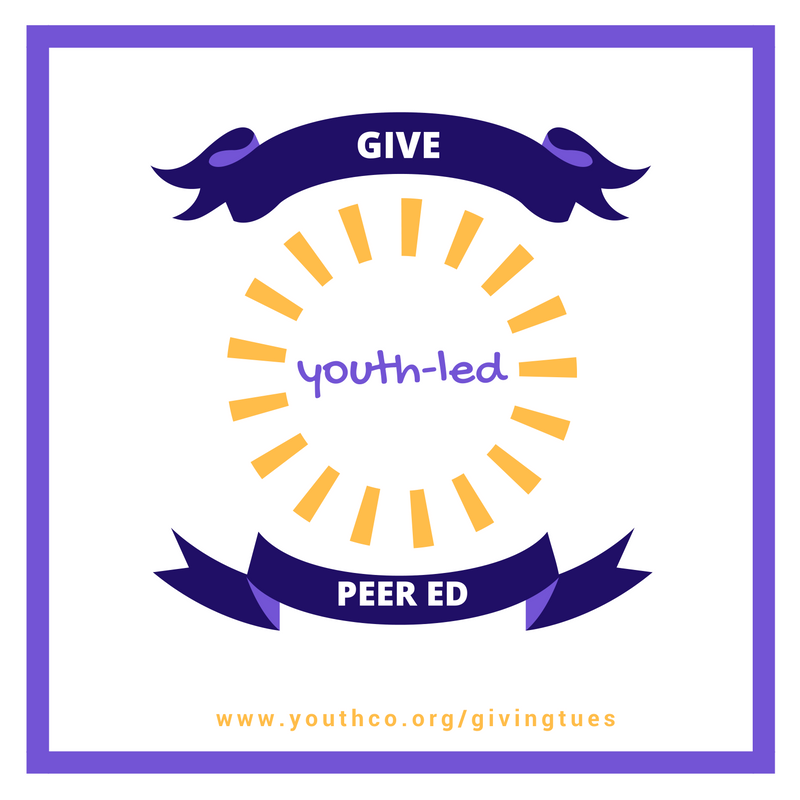 give youth led peer ed
