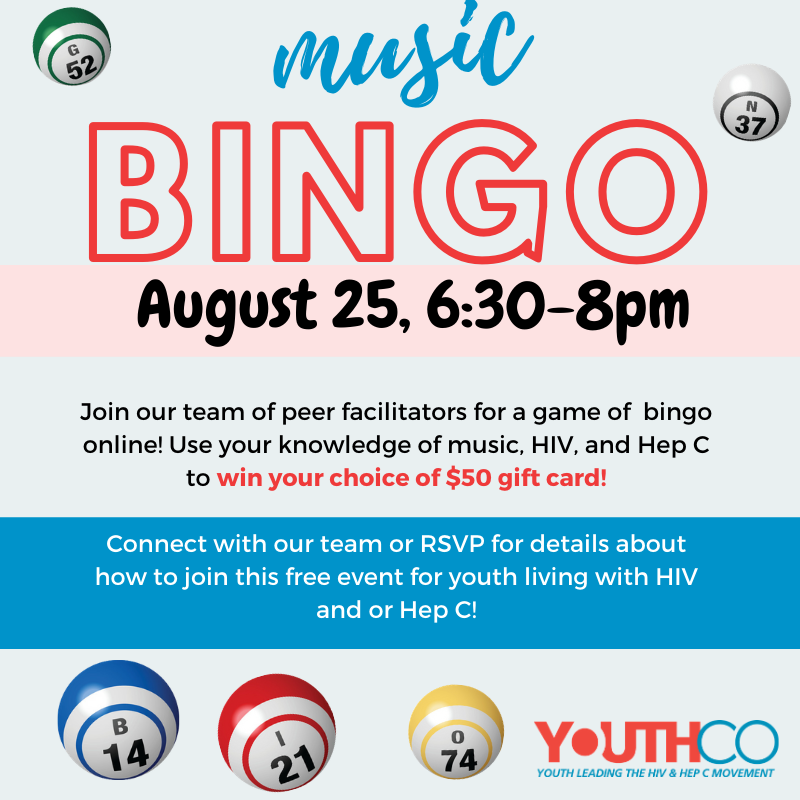 Music Bingo August